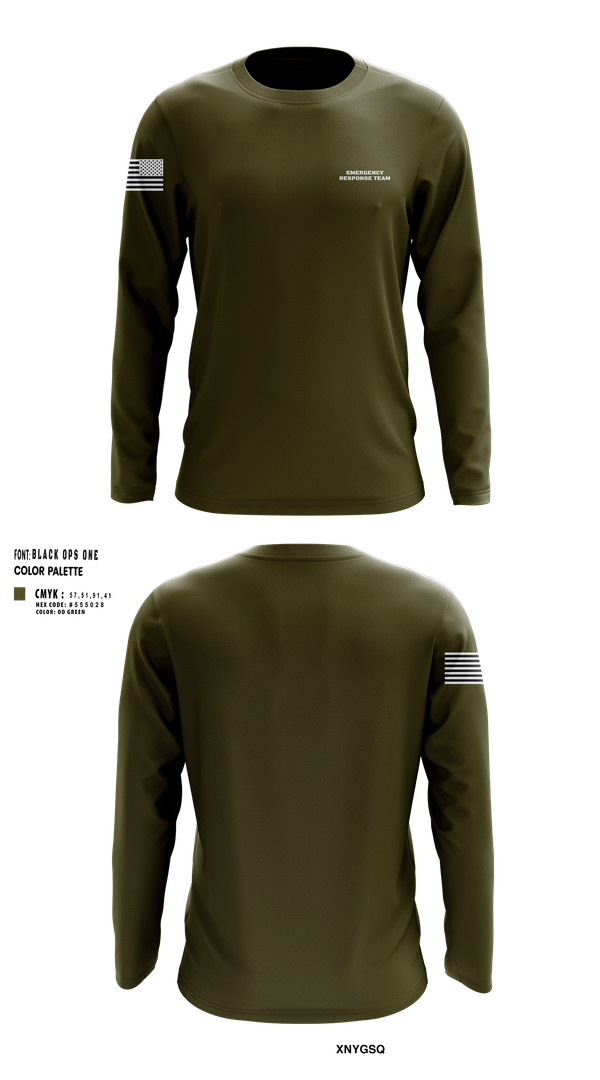 Long Sleeve Performance Shirt, Emergency Response Team, , Teamtime, Team time, sublimation, custom sports apparel, team uniforms, spirit wear, spiritwear, sports uniforms, custom shirts, team store, custom team store, fundraiser sports, apparel fundraiser