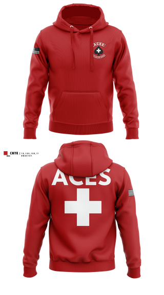 Hoodie, ACES, EMS/EMT, Teamtime, Team time, sublimation, custom sports apparel, team uniforms, spirit wear, spiritwear, sports uniforms, custom shirts, team store, custom team store, fundraiser sports, apparel fundraiser