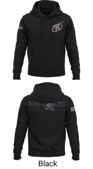 Hoodie, East Lee Middle School, Spirit Store, Teamtime, Team time, sublimation, custom sports apparel, team uniforms, spirit wear, spiritwear, sports uniforms, custom shirts, team store, custom team store, fundraiser sports, apparel fundraiser
