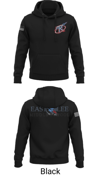 East Lee Middle School 12077340 Hoodie - 10