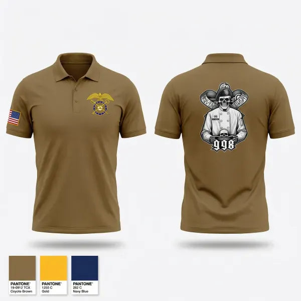 Short Sleeve Performance Polo, 998th FFT, Army, Teamtime, Team time, sublimation, custom sports apparel, team uniforms, spirit wear, spiritwear, sports uniforms, custom shirts, team store, custom team store, fundraiser sports, apparel fundraiser
