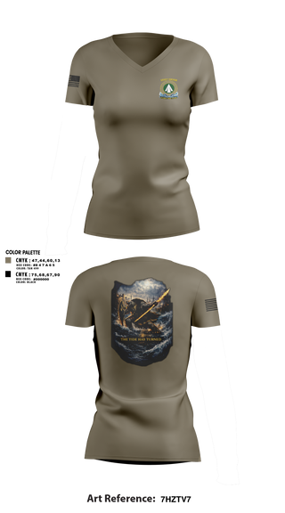 Womens Short Sleeve Vneck Shirt, 1192nd DDSB, Army, Teamtime, Team time, sublimation, custom sports apparel, team uniforms, spirit wear, spiritwear, sports uniforms, custom shirts, team store, custom team store, fundraiser sports, apparel fundraiser