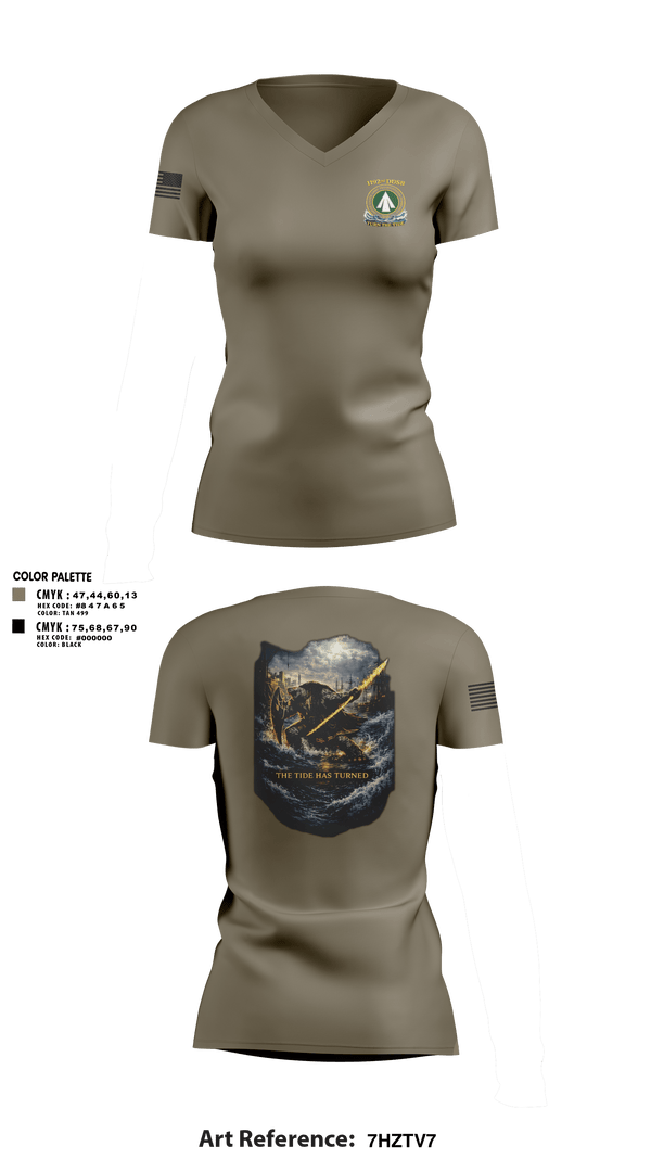 Womens Short Sleeve Vneck Shirt, 1192nd DDSB, Army, Teamtime, Team time, sublimation, custom sports apparel, team uniforms, spirit wear, spiritwear, sports uniforms, custom shirts, team store, custom team store, fundraiser sports, apparel fundraiser