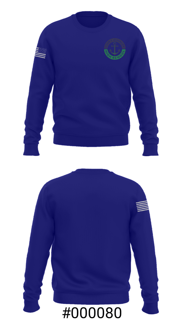 Crew Neck Sweatshirt, John F Kennedy High School Wrestling, Wrestling, Teamtime, Team time, sublimation, custom sports apparel, team uniforms, spirit wear, spiritwear, sports uniforms, custom shirts, team store, custom team store, fundraiser sports, apparel fundraiser