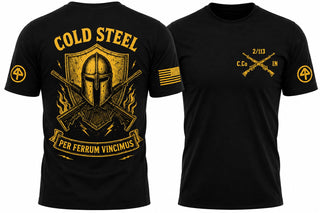 C. Co 2/113th INF Short Sleeve Performance Shirt - 4