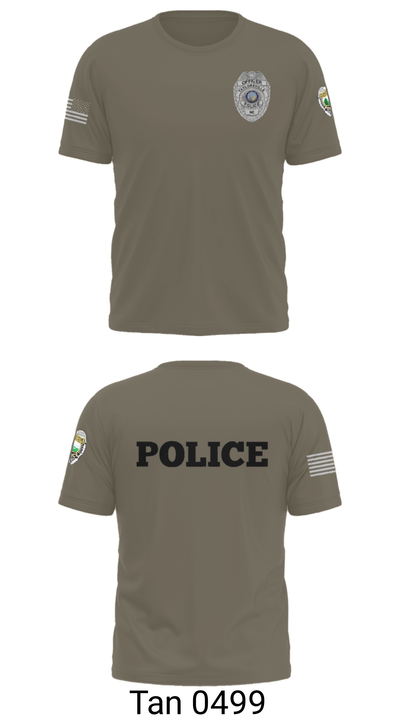 TAYLORSVILLE POLICE DEPARTMENT 5910107 Short Sleeve Performance Shirt - 38