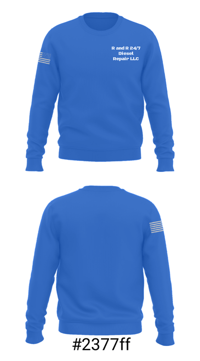 R and R 24/7 Diesel Repair LLC 45203715 Crew Neck Sweatshirt - 16