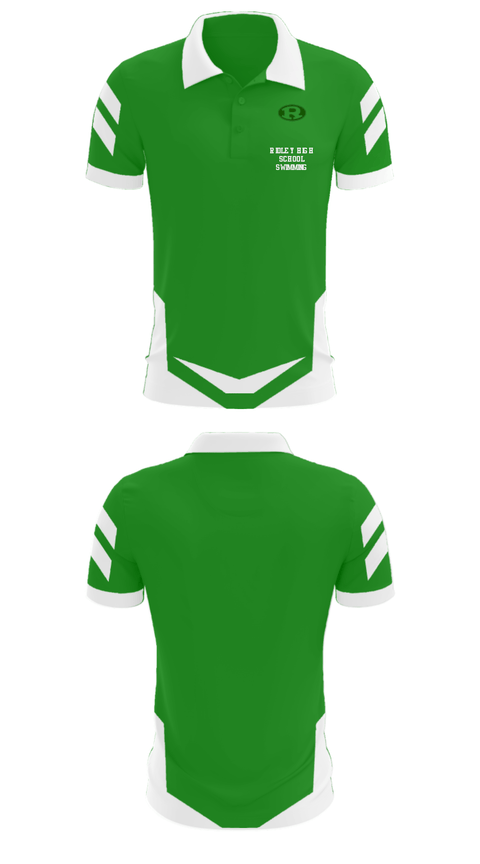 Short Sleeve Performance Polo, Ridley High School Swimming, Swimming, Teamtime, Team time, sublimation, custom sports apparel, team uniforms, spirit wear, spiritwear, sports uniforms, custom shirts, team store, custom team store, fundraiser sports, apparel fundraiser