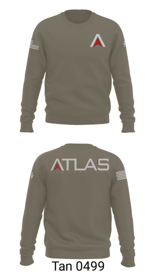 Crew Neck Sweatshirt, , Army, Teamtime, Team time, sublimation, custom sports apparel, team uniforms, spirit wear, spiritwear, sports uniforms, custom shirts, team store, custom team store, fundraiser sports, apparel fundraiser