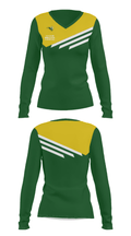 Bay Creek Middle School  Basketball 51634405 Women's Long Sleeve V-neck Shirt - 29