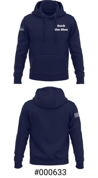 Back the Blue 55967322 Hoodie - 8