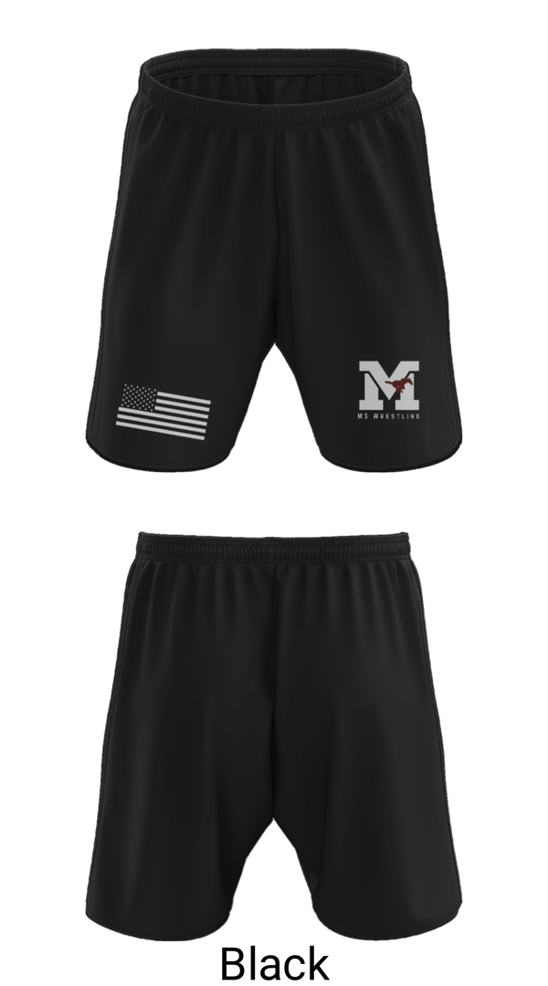 Athletic Shorts With Pockets, Mount Vernon High School Wrestling, Wrestling, Teamtime, Team time, sublimation, custom sports apparel, team uniforms, spirit wear, spiritwear, sports uniforms, custom shirts, team store, custom team store, fundraiser sports, apparel fundraiser