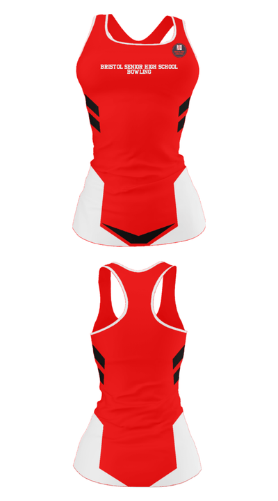 Bristol Senior High School Bowling 41863070 Tank Top - 27