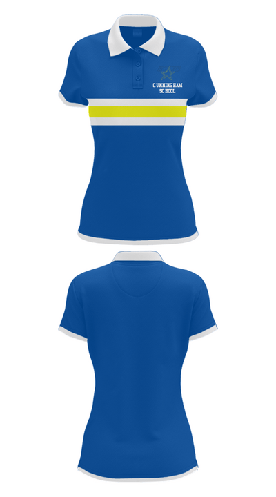 Cunningham School 39568608 Short Sleeve Performance Polo - 37