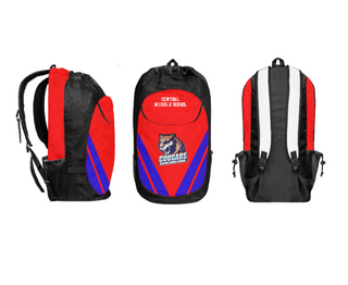 Gear Bag, Central Middle School, Spirit Store, Teamtime, Team time, sublimation, custom sports apparel, team uniforms, spirit wear, spiritwear, sports uniforms, custom shirts, team store, custom team store, fundraiser sports, apparel fundraiser