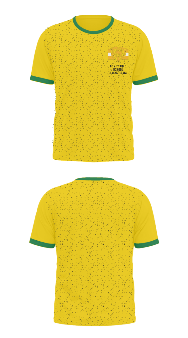 Short Sleeve Performance Shirt, Leroy High School Basketball, Women's Basketball, Teamtime, Team time, sublimation, custom sports apparel, team uniforms, spirit wear, spiritwear, sports uniforms, custom shirts, team store, custom team store, fundraiser sports, apparel fundraiser