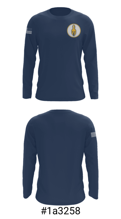Trenton High School Wrestling 85947770 Long Sleeve Performance Shirt - 18