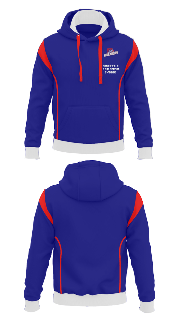 Hoodie, Somerville High School Swimming, Swimming, Teamtime, Team time, sublimation, custom sports apparel, team uniforms, spirit wear, spiritwear, sports uniforms, custom shirts, team store, custom team store, fundraiser sports, apparel fundraiser