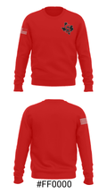 Shelbyville High School Basketball 9973042 Crew Neck Sweatshirt - 16