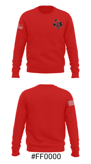Crew Neck Sweatshirt, Shelbyville High School Basketball, Women's Basketball, Teamtime, Team time, sublimation, custom sports apparel, team uniforms, spirit wear, spiritwear, sports uniforms, custom shirts, team store, custom team store, fundraiser sports, apparel fundraiser