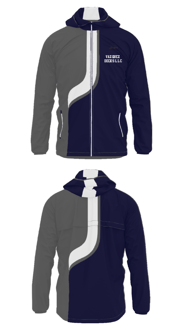 Windbreaker, Vazquez Decks LLC, , Teamtime, Team time, sublimation, custom sports apparel, team uniforms, spirit wear, spiritwear, sports uniforms, custom shirts, team store, custom team store, fundraiser sports, apparel fundraiser