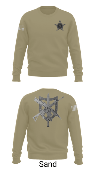 Crew Neck Sweatshirt, , Police, Teamtime, Team time, sublimation, custom sports apparel, team uniforms, spirit wear, spiritwear, sports uniforms, custom shirts, team store, custom team store, fundraiser sports, apparel fundraiser