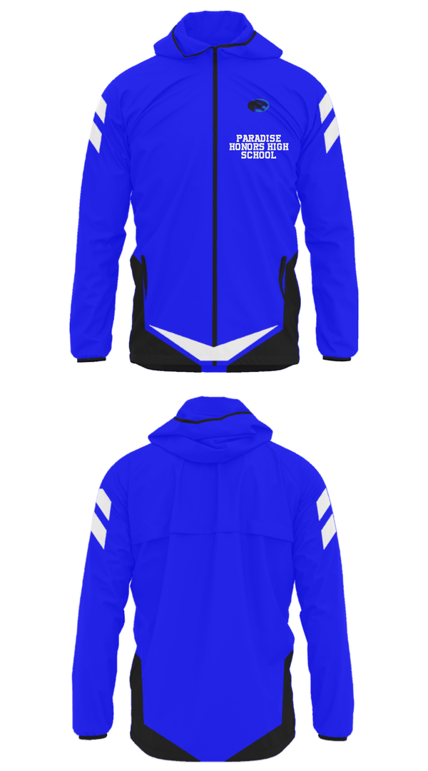 Windbreaker, Paradise Honors High School, Spirit Store, Teamtime, Team time, sublimation, custom sports apparel, team uniforms, spirit wear, spiritwear, sports uniforms, custom shirts, team store, custom team store, fundraiser sports, apparel fundraiser