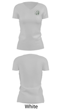 Ladue Fifth Grade Center 13752572 Women's Short Sleeve V-neck Shirt - 7