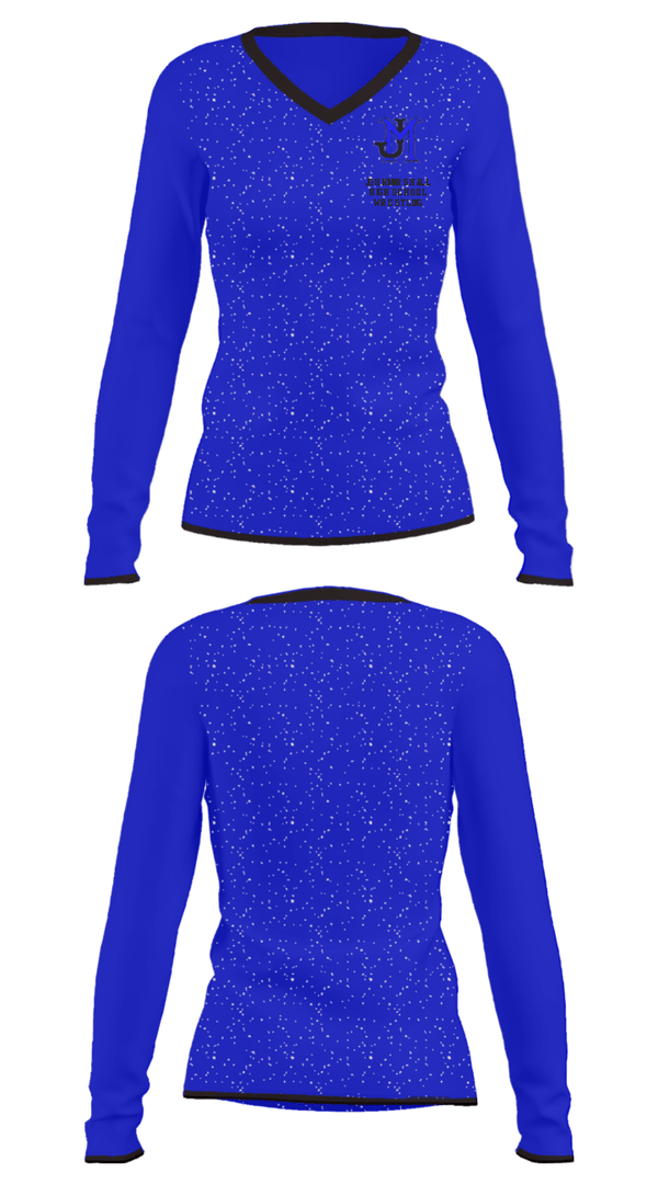 Women's Long Sleeve Vneck Shirt, John Marshall High School Wrestling, Wrestling, Teamtime, Team time, sublimation, custom sports apparel, team uniforms, spirit wear, spiritwear, sports uniforms, custom shirts, team store, custom team store, fundraiser sports, apparel fundraiser
