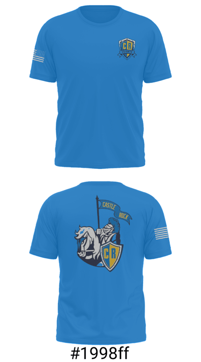 Castle Rock Elementary 34121157 Short Sleeve Performance Shirt - 19