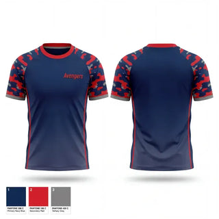 Old School Cotton Feel Shirt, Avengers, , Teamtime, Team time, sublimation, custom sports apparel, team uniforms, spirit wear, spiritwear, sports uniforms, custom shirts, team store, custom team store, fundraiser sports, apparel fundraiser