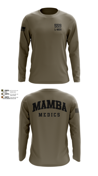 Long Sleeve Performance Shirt, 559 L-MDS, Air Force, Teamtime, Team time, sublimation, custom sports apparel, team uniforms, spirit wear, spiritwear, sports uniforms, custom shirts, team store, custom team store, fundraiser sports, apparel fundraiser