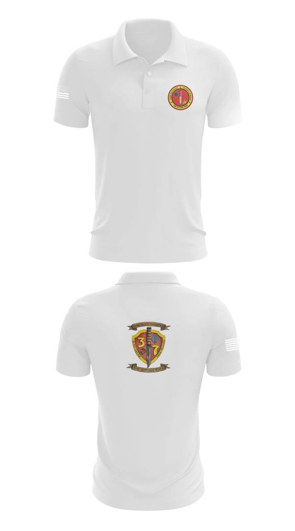 Short Sleeve Performance Polo, 3rd Battalion 7th Marines, Marines, Teamtime, Team time, sublimation, custom sports apparel, team uniforms, spirit wear, spiritwear, sports uniforms, custom shirts, team store, custom team store, fundraiser sports, apparel fundraiser