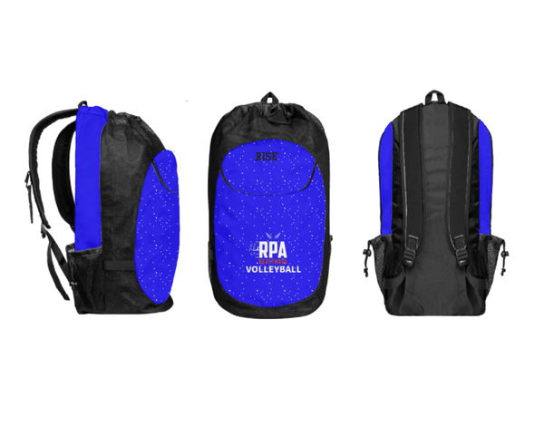 Gear Bag, RISE, Women's Volleyball, Teamtime, Team time, sublimation, custom sports apparel, team uniforms, spirit wear, spiritwear, sports uniforms, custom shirts, team store, custom team store, fundraiser sports, apparel fundraiser