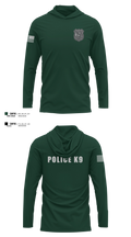 Gouldsboro Police Long Sleeve hooded sunshirt - 21