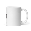 Duvall Designs 64041515 White Glossy Mug - Small