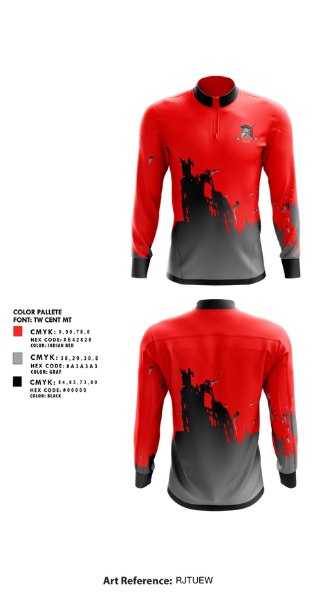 Quarter Zip Jacket, Southeastern Trojans, Golf, Teamtime, Team time, sublimation, custom sports apparel, team uniforms, spirit wear, spiritwear, sports uniforms, custom shirts, team store, custom team store, fundraiser sports, apparel fundraiser