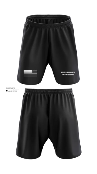 Athletic Shorts With Pockets, Whiteside County Sheriff’s Office, , Teamtime, Team time, sublimation, custom sports apparel, team uniforms, spirit wear, spiritwear, sports uniforms, custom shirts, team store, custom team store, fundraiser sports, apparel fundraiser