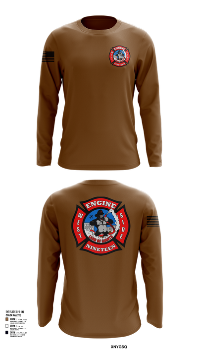 Station 19 Long Sleeve Performance Shirt 103