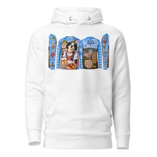 Unisex Hoodie - 1 - White