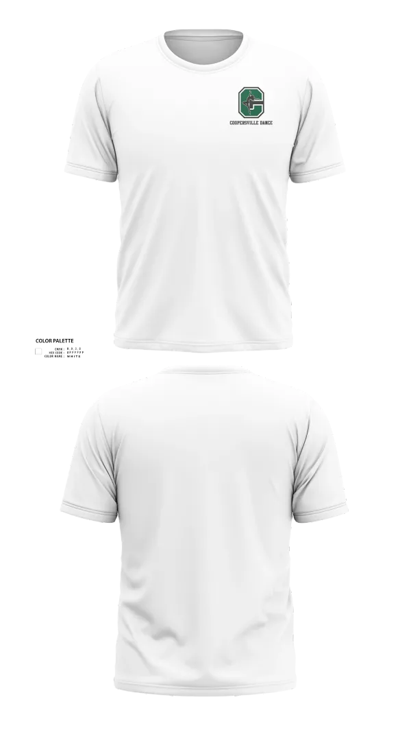 Old School Cotton Feel Shirt, Coopersville Dance Team, Spirit Store, Teamtime, Team time, sublimation, custom sports apparel, team uniforms, spirit wear, spiritwear, sports uniforms, custom shirts, team store, custom team store, fundraiser sports, apparel fundraiser