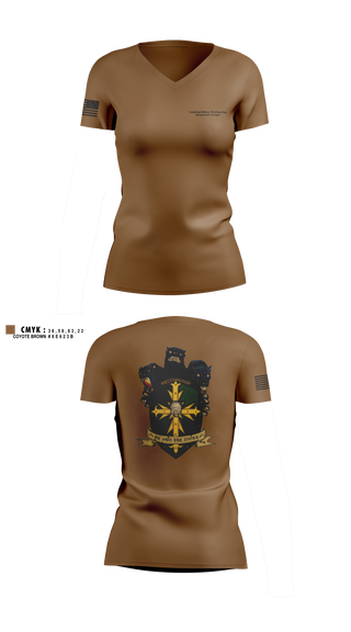 Womens Short Sleeve Vneck Shirt, CMWDD-E, Army, Teamtime, Team time, sublimation, custom sports apparel, team uniforms, spirit wear, spiritwear, sports uniforms, custom shirts, team store, custom team store, fundraiser sports, apparel fundraiser