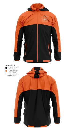 Windbreaker, Dorchester Longhorn Wrestling, Wrestling, Teamtime, Team time, sublimation, custom sports apparel, team uniforms, spirit wear, spiritwear, sports uniforms, custom shirts, team store, custom team store, fundraiser sports, apparel fundraiser