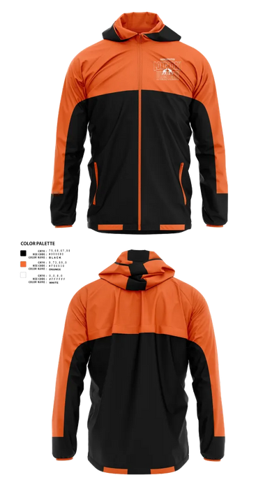 Dorchester Longhorn Wrestling 92597405 Windbreaker - 21