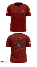Alpha Company, 615th ASB 23334893 Short Sleeve Performance Shirt - 3