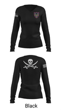 TDS 47878171 Women's Long Sleeve V-neck Shirt - 37