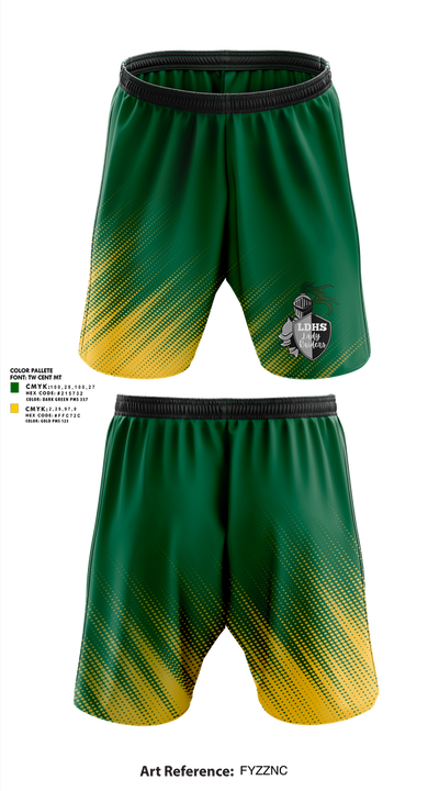 Laurens District 55 Soccer 31021068 Athletic Shorts With Pockets - 2