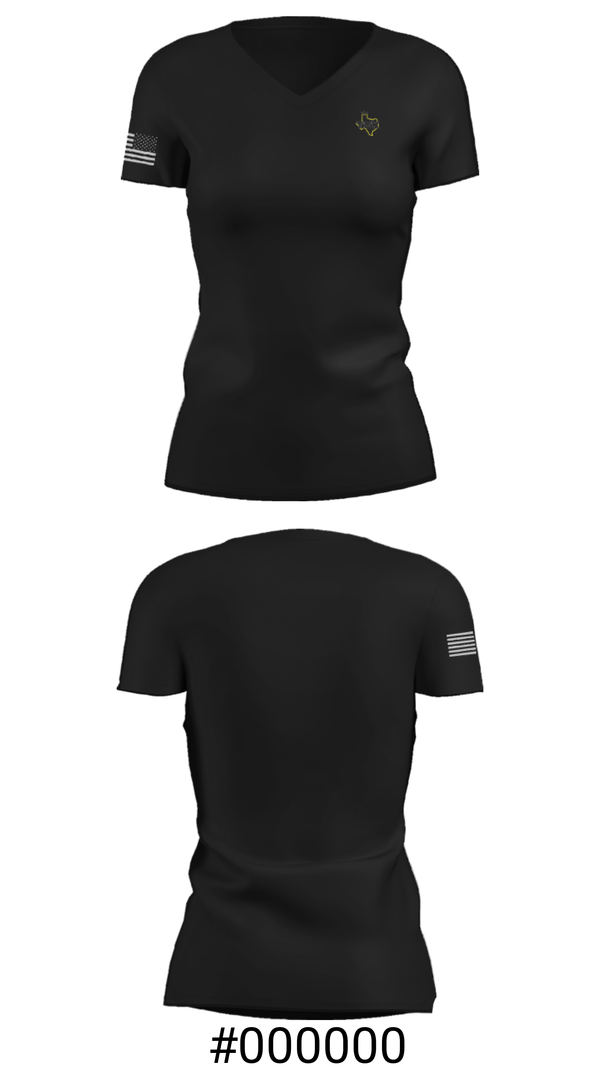 Women's Short Sleeve Vneck Shirt, Third Coast Kings, Football, Teamtime, Team time, sublimation, custom sports apparel, team uniforms, spirit wear, spiritwear, sports uniforms, custom shirts, team store, custom team store, fundraiser sports, apparel fundraiser