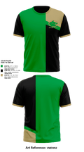 Buford Wolves (Black) 4352076 Short Sleeve Performance Shirt - 1