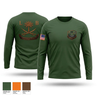 Long Sleeve Performance Shirt, Lowcountry Leadership Battalion, Army, Teamtime, Team time, sublimation, custom sports apparel, team uniforms, spirit wear, spiritwear, sports uniforms, custom shirts, team store, custom team store, fundraiser sports, apparel fundraiser